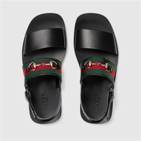 gucci flat mens sandal|gucci flat sandals sale.